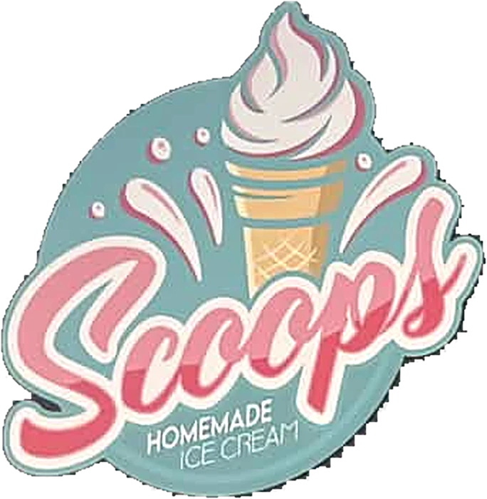 Scoops homemade ice cream